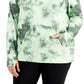 ID Ideology Women's Tie Dyed Hooded Sweatshirt Green Size 3X