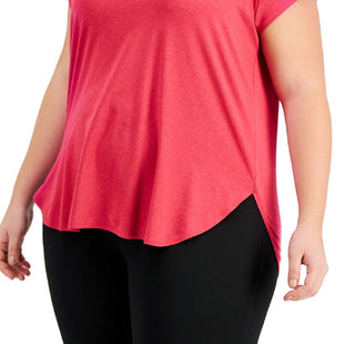 ID Ideology Women's Sweat Set T Shirt Pink