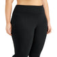 ID Ideology Women's Sweat Set Leggings Black Size 1X