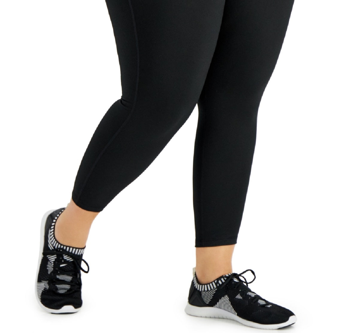 ID Ideology Women's Sweat Set Leggings Black Size 1X
