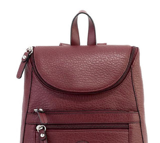 Giani Bernini Women's Pebble Backpack Red Size Regular