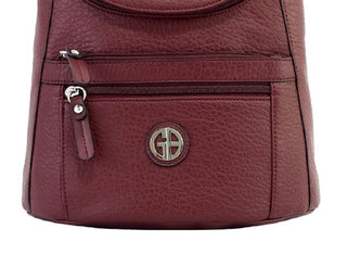 Giani Bernini Women's Pebble Backpack Red Size Regular