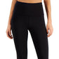 ID Ideology Women's Compression Back Zip 7/8 Leggings Black Size X-Small