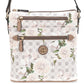 Giani Bernini Women's Floral Crossbody Brown Size Regular