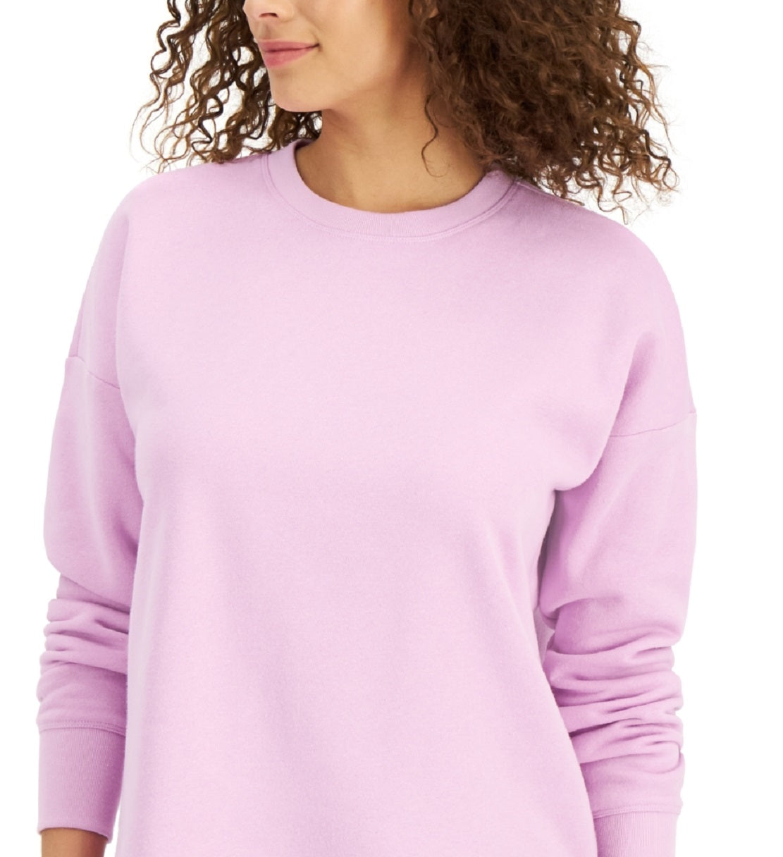 ID Ideology Women's Fleece Sweatshirt Purple