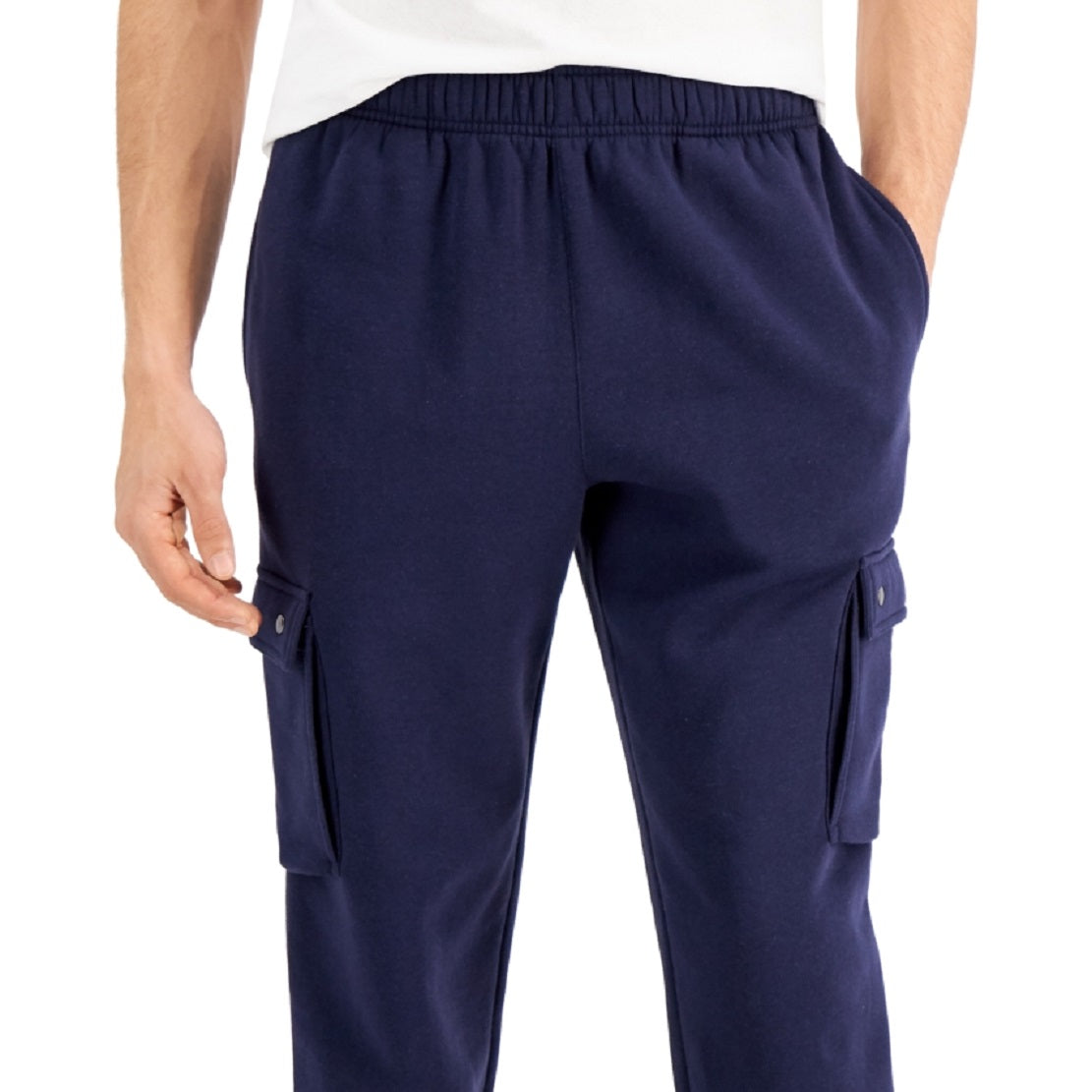 ID Ideology Men's Cargo Jogger Pants Blue Size Medium