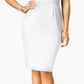 Betsey Johnson Women's Puff Sleeve Scuba Dress White Size 2