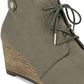 Dr. Scholl's Women's Conquer Lace Up Ankle Boots Gray Size 11 M