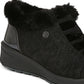 Bzees Women's Golden Bootie Black Size 7 M