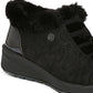 Bzees Women's Golden Bootie Black Size 8 M