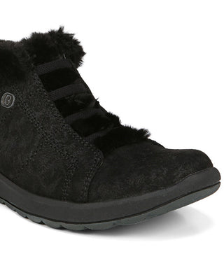 Bzees Women's Golden Bootie Black Size 8 M