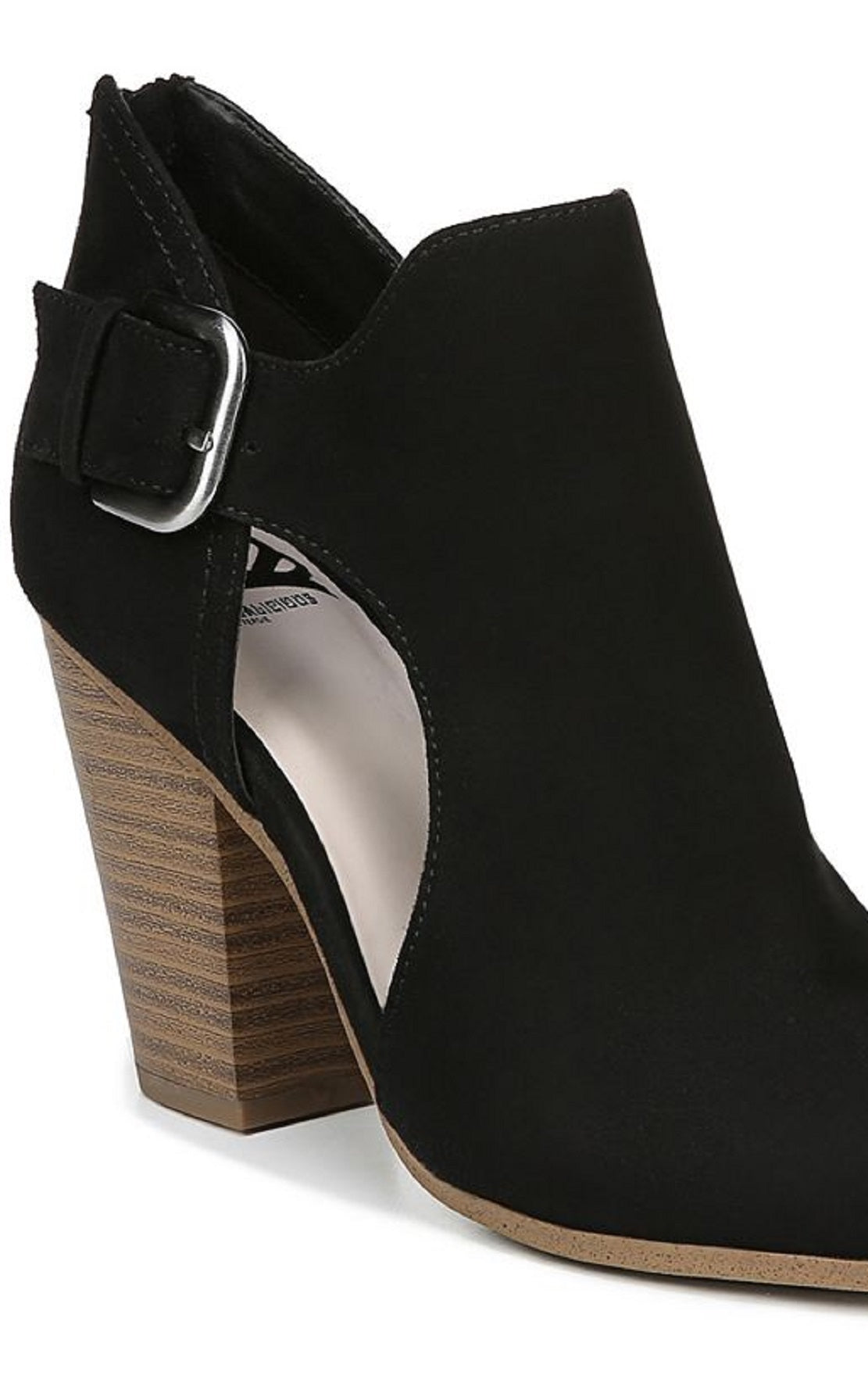Fergalicious Women's Palmer Cut Out Bootie Black Size 7 M