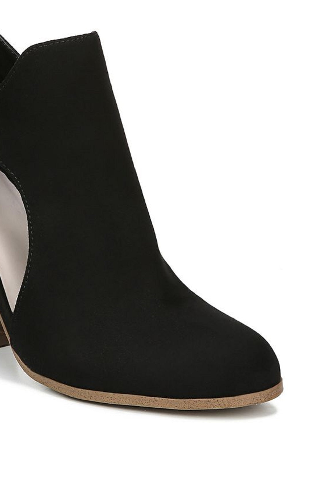 Fergalicious Women's Palmer Cut Out Bootie Black Size 7 M