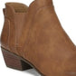 Sam Edelman Women's Pent Bootie Brown Size 7.5 M