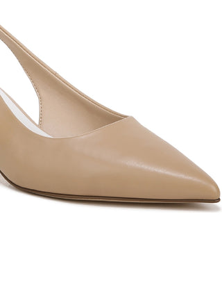 Franco Sarto Women's Racer Slingback Pointed Toe Pump Brown Size 6.5 M