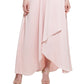 DKNY Women's Crepe Back Satin Flutter Sleeve Dress Pink Size 10