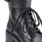 DKNY Women's Basia Combat Boot Black Size 9M