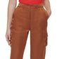 DKNY Women's Cargo Pants Brown Size 4