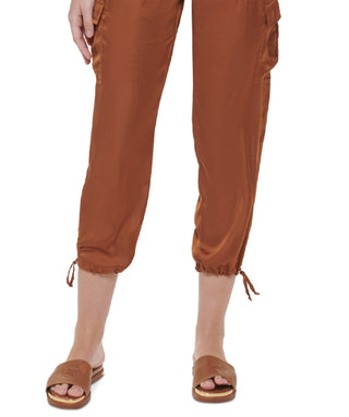DKNY Women's Cargo Pants Brown Size 4