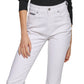 DKNY Women's Boerum High Rise Flare Leg Jeans White Size 31