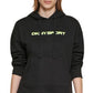 DKNY Women's Logo Hoodie Black Size Small
