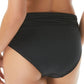 Vince Camuto Women's High Waisted Bikini Bottoms Swimsuit Black