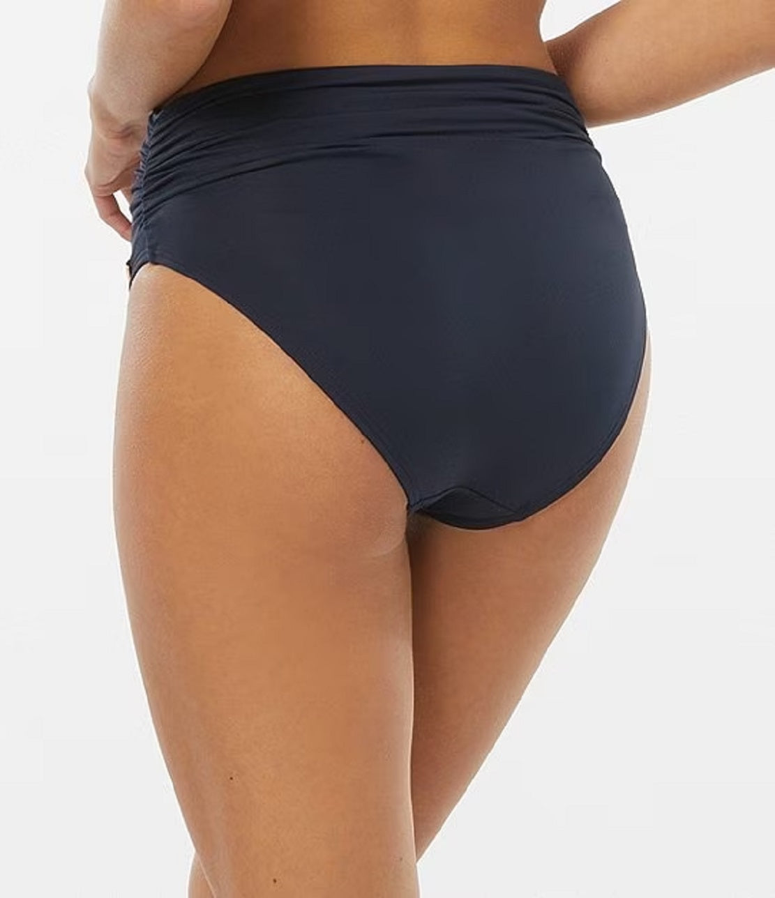 Vince Camuto Women's High Waisted Bikini Bottoms Swimsuit Black