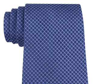 Calvin Klein Men's Micro Solid Tie Blue Size Regular