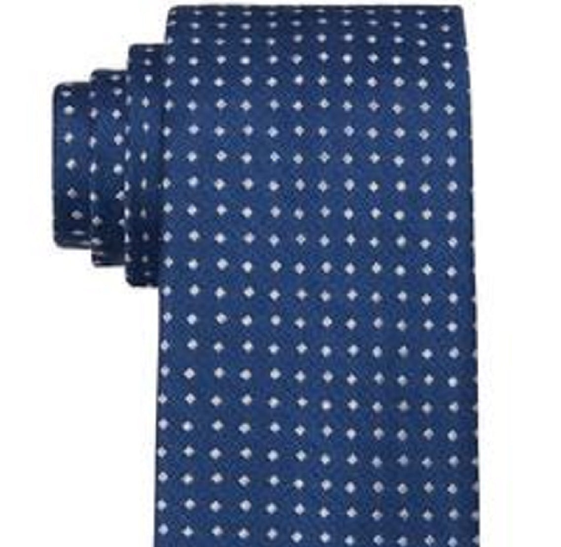 Michael Kors Men's Simple Square Tie Blue Size Regular
