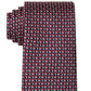 Tommy Hilfiger Men's Silk SignaturePrint Tie Red Size Regular