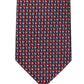 Tommy Hilfiger Men's Silk SignaturePrint Tie Red Size Regular