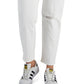 Style & Co Women's Destructed Straight Leg Mom Jeans White Size 14