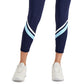 ID Ideology Women's Compression Colorblocked Side Pocket 7/8 Leggings Blue Size X-Small