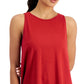 ID Ideology Women's Essentials Sweat Set Tank Top Red Size Small
