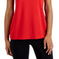 ID Ideology Women's Mesh T Shirt Red Size Large