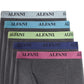 Alfani Men's 5 Pk Contrast Waistband Boxer Briefs Gray Size Small