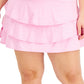 ID Ideology Women's Ruffled Skort Pink