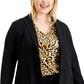 Alfani Women's Shawl Collar Blazer Black Size 3X