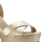 Sun + Stone Women's Lillah Dress Sandals Yellow Size 7.5