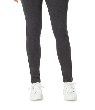 Gloria Vanderbilt Women's Ponte Pull On Leggings Gray Size 12