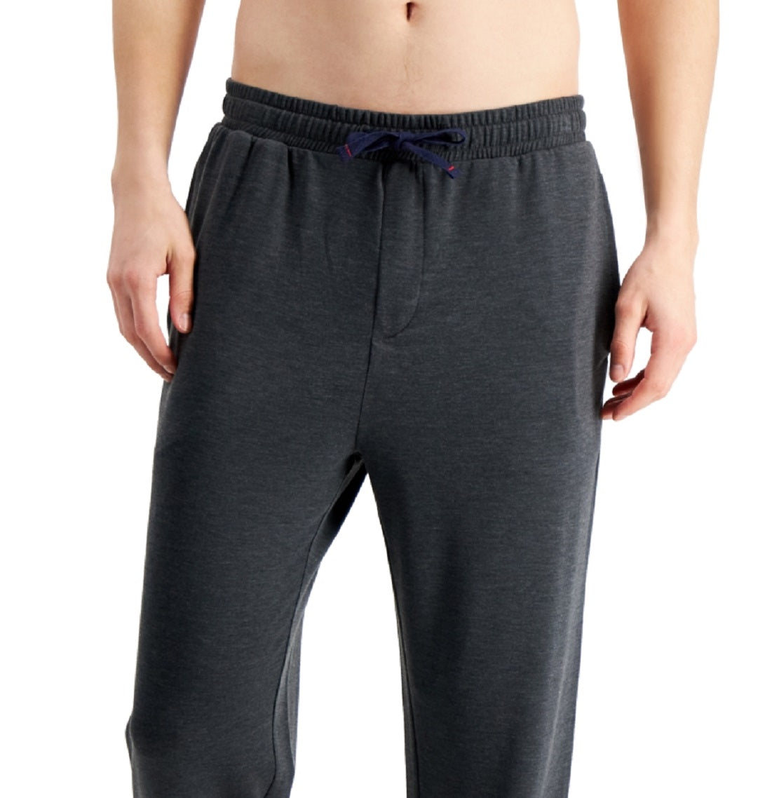 Club Room Men's Lightweight Terry Jogger Pajama Pants Gray Size XX-Large