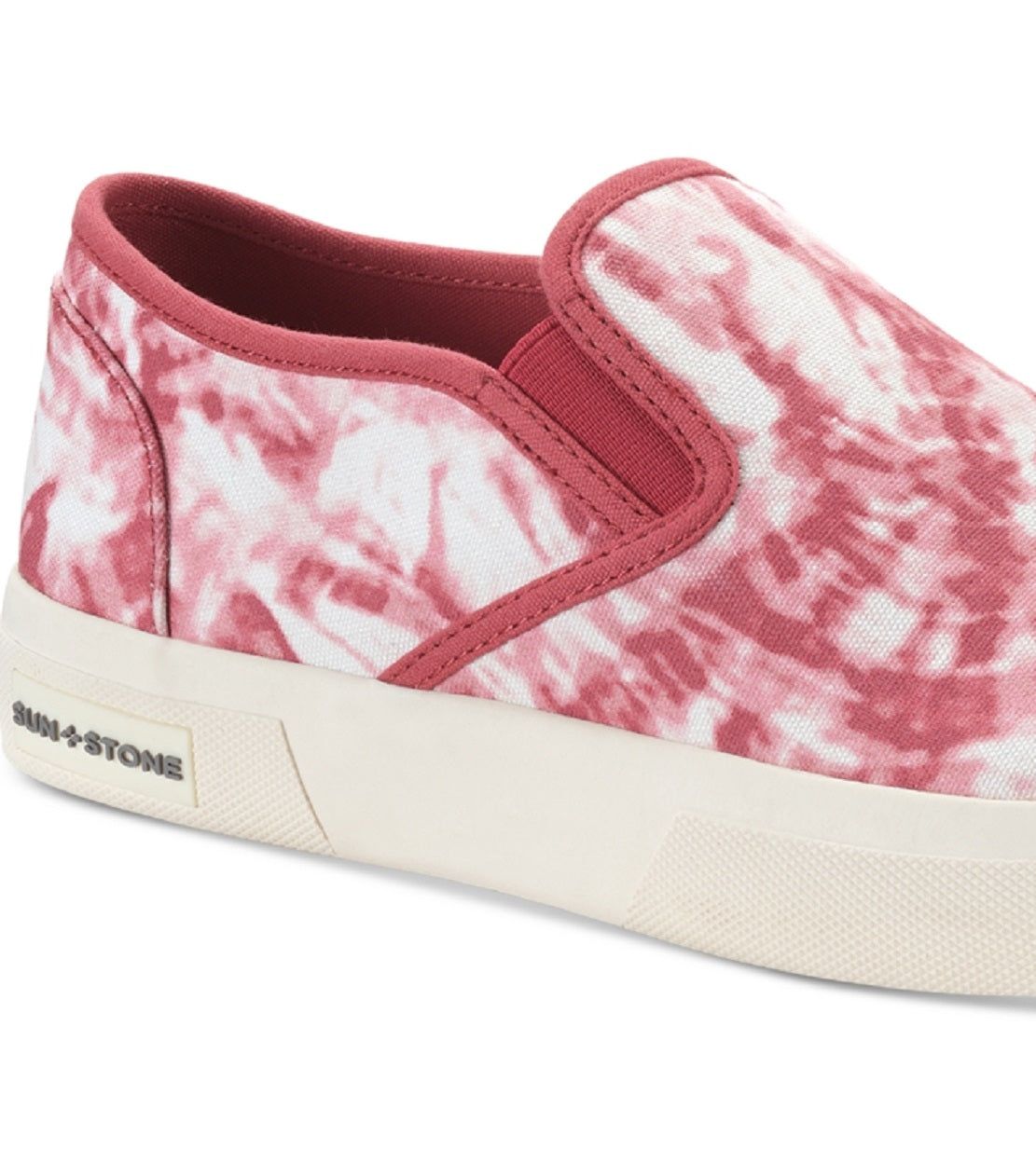 Sun + Stone Men's Reins Slip On Sneaker Shoes Red
