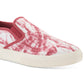 Sun + Stone Men's Reins Slip On Sneaker Shoes Red