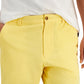 Club Room Men's Regular Fit 9 4-Way Stretch Shorts Yellow Size 40