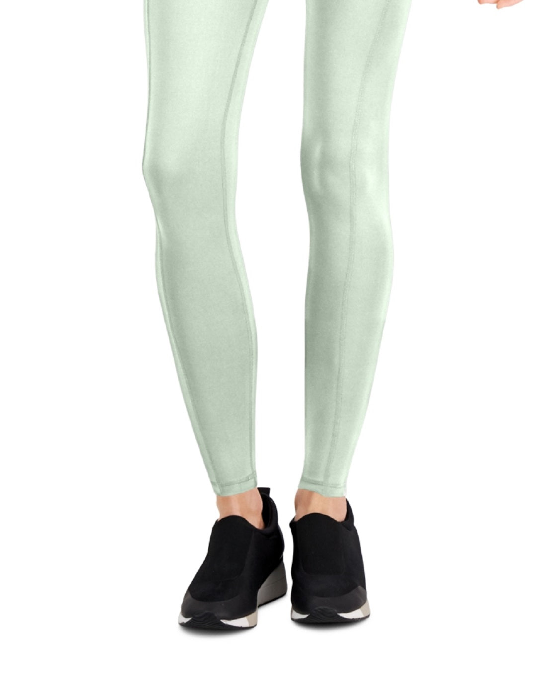 ID Ideology Women's Pocket Full Length Leggings Green Size Petite Small