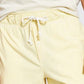 Sun + Stone Men's Sunwashed Knit Pajama Shorts Yellow Size Large