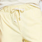 Sun + Stone Men's Sunwashed Knit Pajama Shorts Yellow Size XL