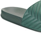 INC International Concepts Men's Xander Pool Slide Sandals Shoes Green Size 12 M