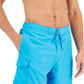 Club Room Men's Solid Quick Dry 9 Board Shorts Blue