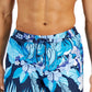 Club Room Men's Tropical Floral 7 Board Shorts Blue Size X-Large